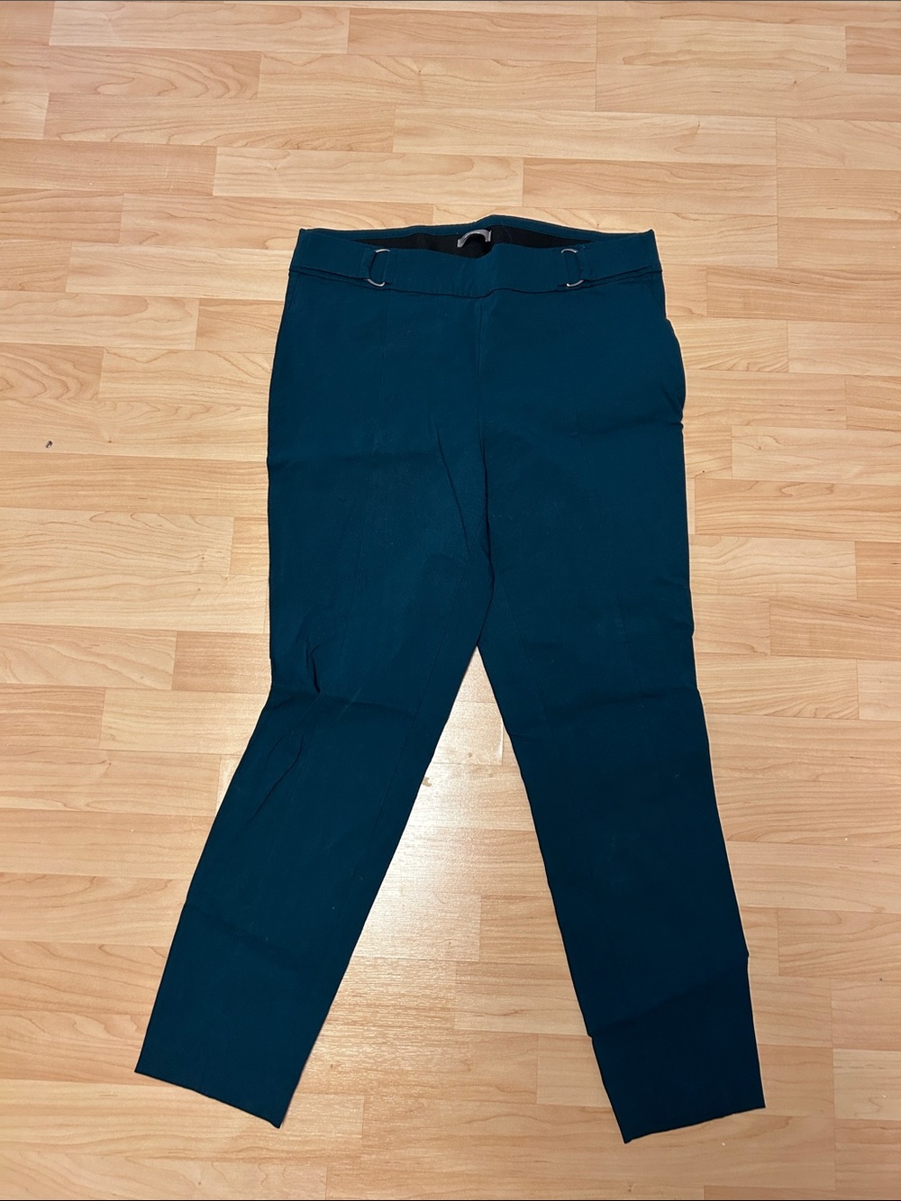 Maurices Teal Ankle Crop Pants